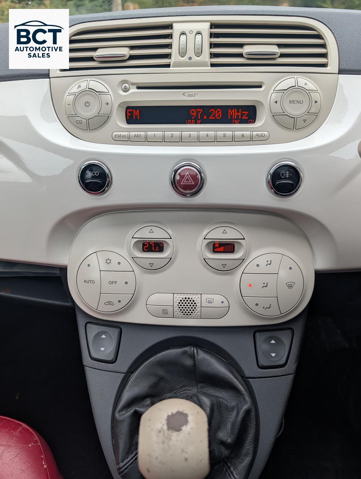 Fiat 500 0.9 TwinAir Lounge Hatchback 3dr Petrol Manual Euro 5 (s/s) (85 bhp)