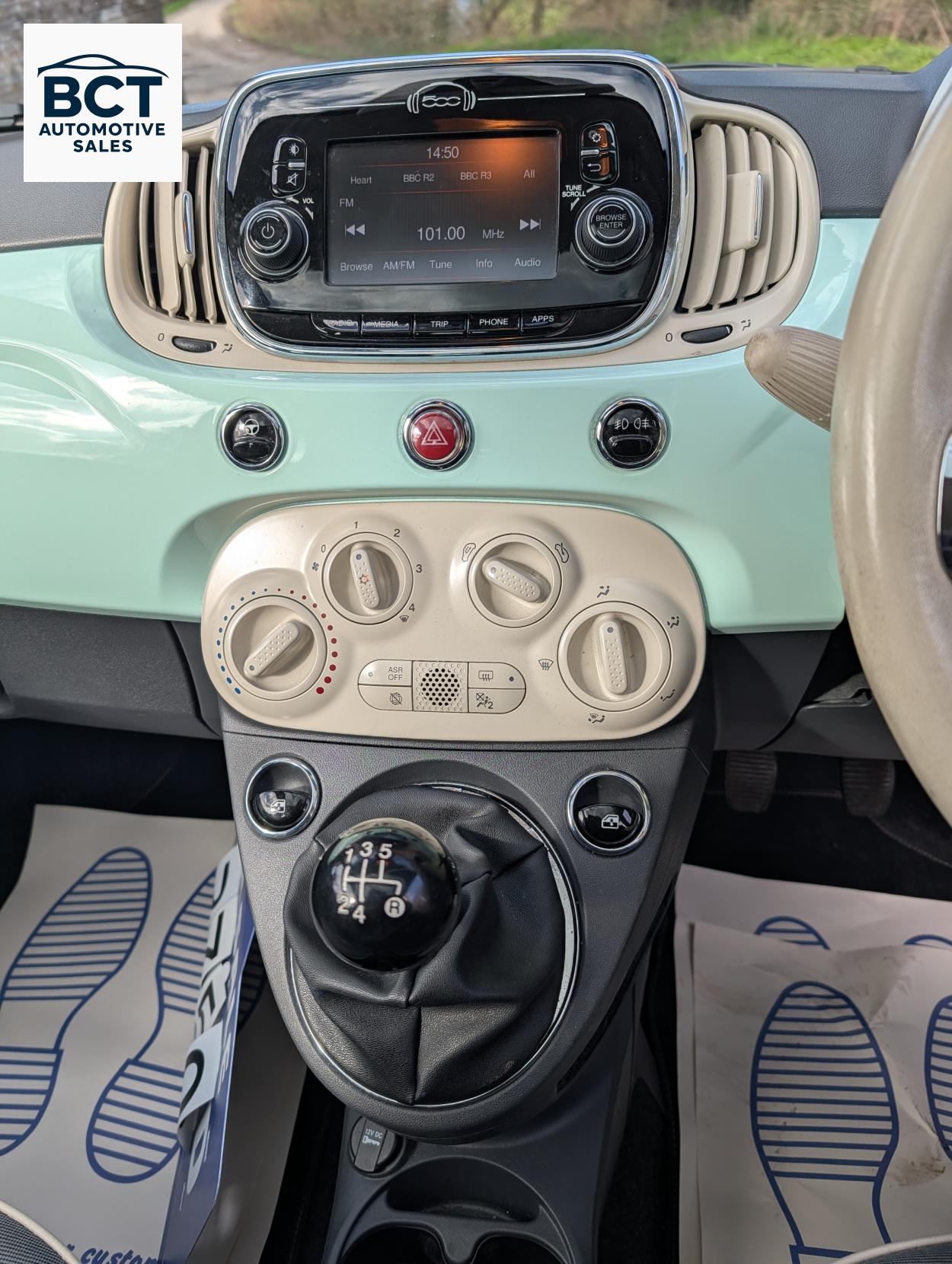 Fiat 500 1.2 Lounge Hatchback 3dr Petrol Manual Euro 6 (s/s) (69 bhp)