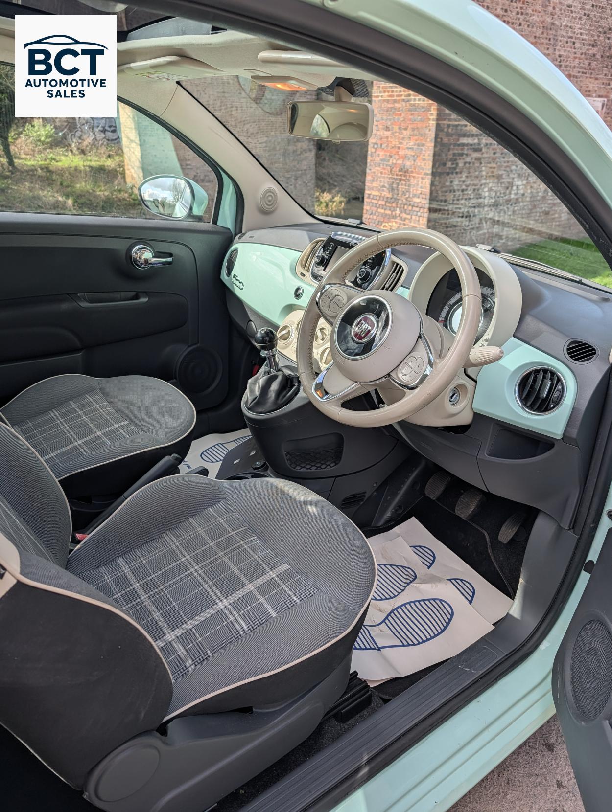 Fiat 500 1.2 Lounge Hatchback 3dr Petrol Manual Euro 6 (s/s) (69 bhp)