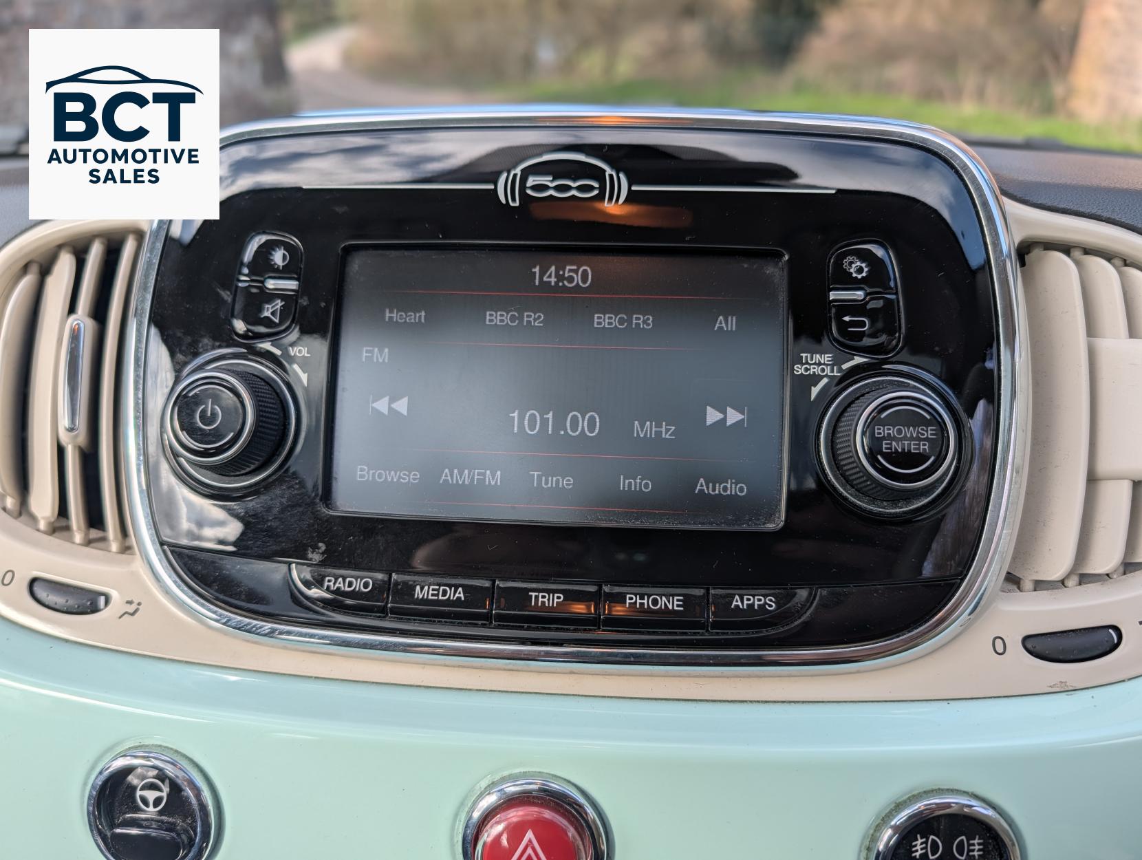 Fiat 500 1.2 Lounge Hatchback 3dr Petrol Manual Euro 6 (s/s) (69 bhp)